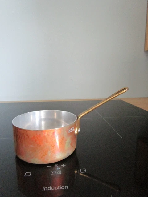 CASSEROLE À SAUCE en cuivre, très ancienne EUR 50,00