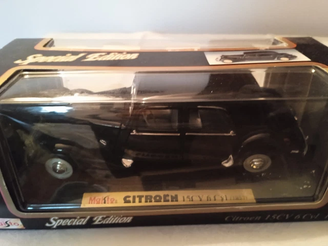 Maisto Citroën 15CV 6 Cyl. 1952 Special Edition (31821) - Où acheter