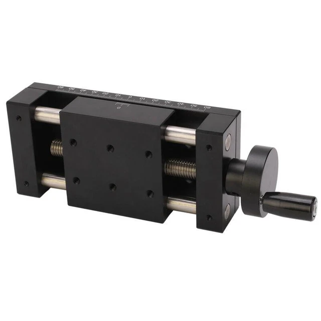 Plateforme Linéaire Manuelle XYZ - 3 Axes - Course 60x60mm - Précision 0,03mm - Pour Réglage Fin, Positionnement