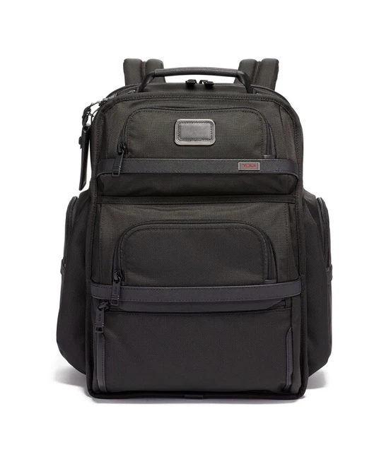 TUMI Alpha 2 T-Pass Black Ballistic Nylon Business Class Travel Backpack 26578D2