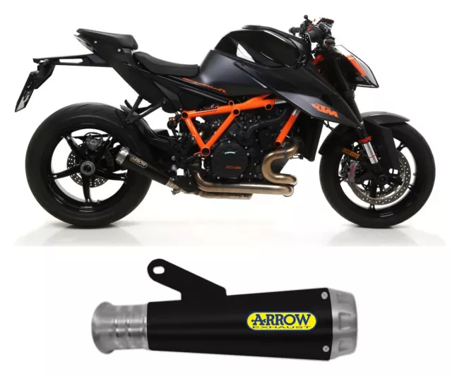 Exhaust Arrow PRO-RACE Dark F Steel KTM 1290 SUPER DUKE R 2020 > 2023