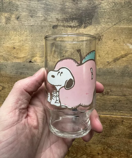 Snoopy Apple Juice Glass