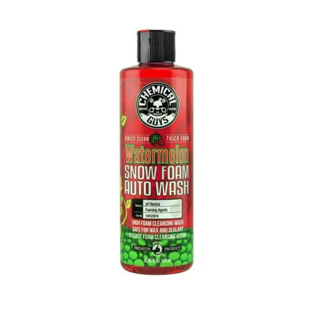 Chemical Guys Watermelon Snow Foam Autowäsche Vorreiniger starker Schaum  473ml