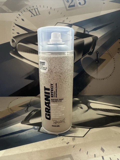Montana Cans GRANIT Effect Spray Grau 400ml DIY Struktur Sprüh Dose Lack