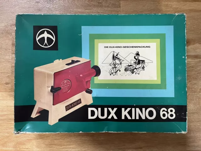 Dux Kino 68 mit Trafo und 4 Filmen