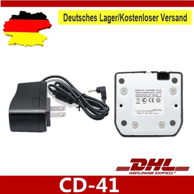Caricabatteria Per Radio Walkie Talkie, CD41 DC8.4V - Foto 12
