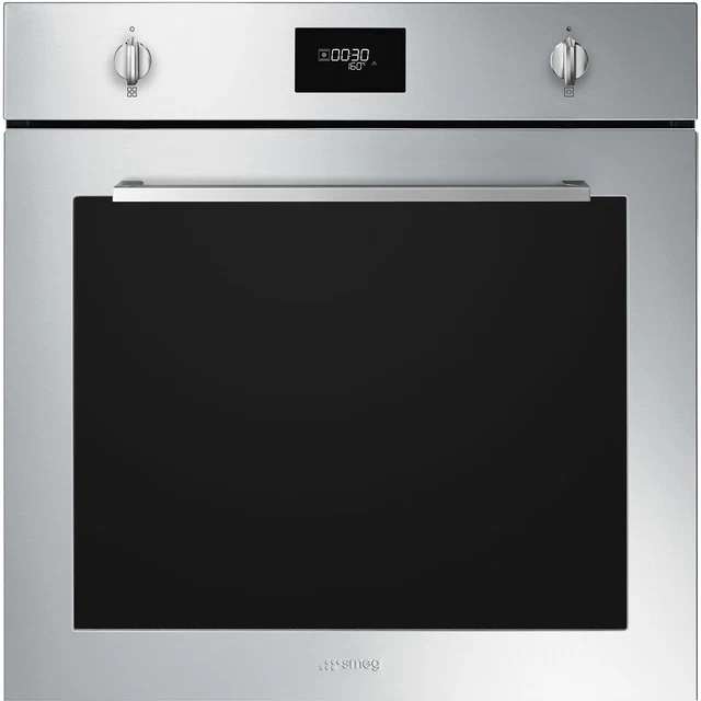 SMEG SFP6401TVX1 Four Encastré Pyrolyse 70 Lt 10 Fonctions Inoxydable Classe A+