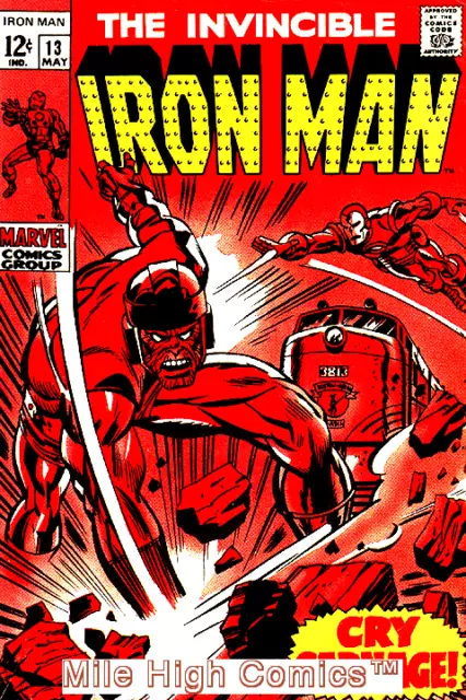 IRON MAN  (1968 Series)  (INVINCIBLE IRON MAN)(MARVEL) #13 Fair Comics Book