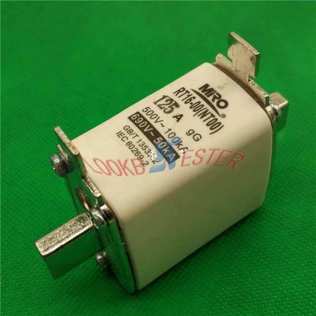 ONE Mro NT00-125A new Square Pipe Fuse gG(Normal) 125 Amp 690V (125A) RT16-00