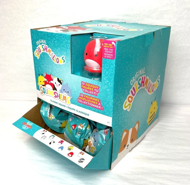 SQUISHMALLOWS KELLYTOY SQUISHY SquooshEms Mistery Pack 2.5" Classic Box