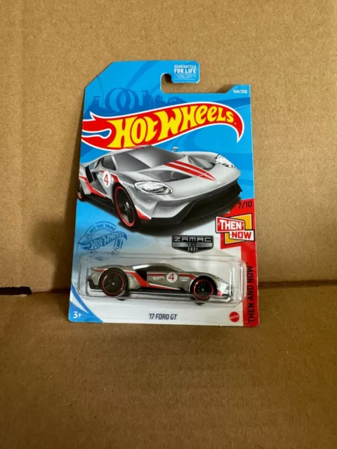 Hot wheels Zamak 616m17 Ford Gt Dann Und Jetzt 7/10 L17