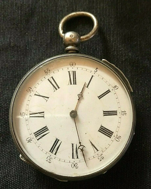 Lot De 5 Montres à Gousset Dont 4 En Argent Massif - Poinçon Crabe | Vintage Mécanique