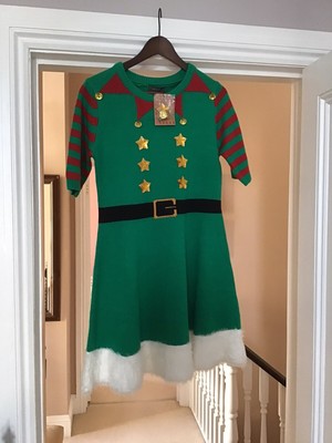 PRIMARK CHRISTMAS ELF Jumper Dress 