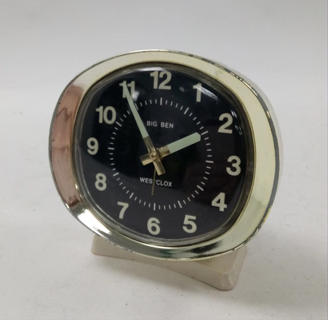 VINTAGE RETRO WESTCLOX Big Ben Wind Up Alarm Clock Collectable Item £9.