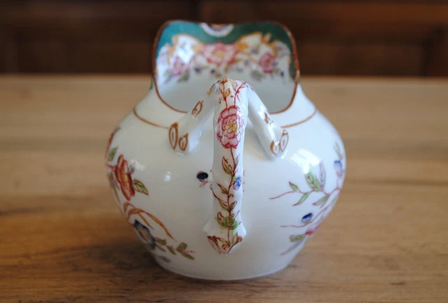 Tres Joli Pot A Lait En Porcelaine De Sarreguemines - Decor Minton - 1860/1919 2