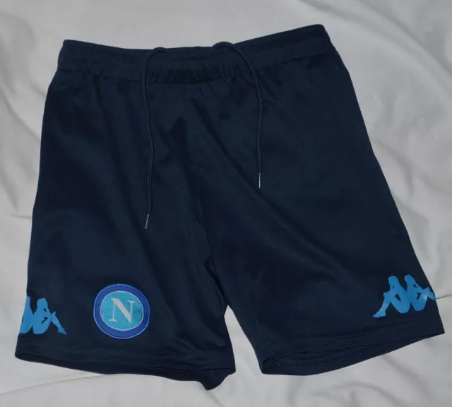 Pantaloncini/pantaloni/maglia SSC Napoli, taglia 128, blu, stagione 2016/2017, kappa