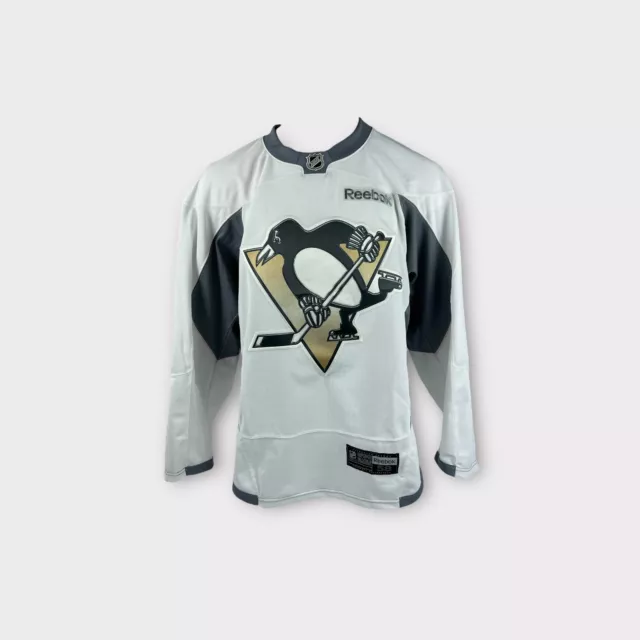 Game Issued Reebok 2014 Stadium Series Pittsburgh Penguins Practice Jersey 58
