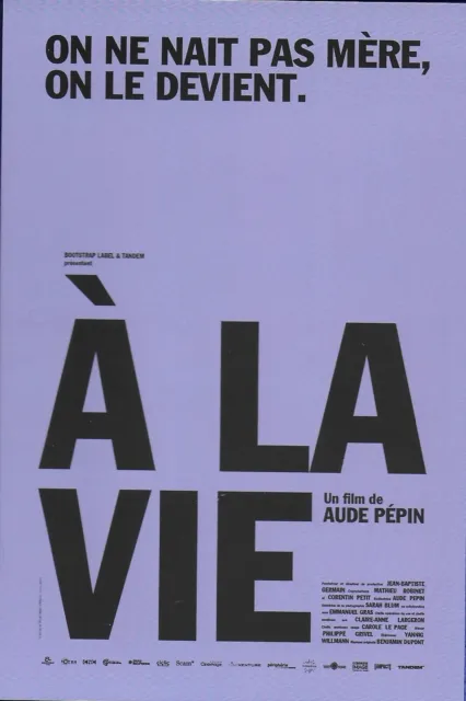 Carte Postale Cinema, Film, A La Vie, De Aude Pépin, Carte Vierge