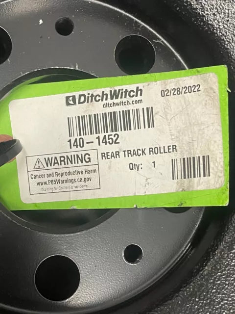 New Genuine Ditch Witch 140-1452 Rear Track Roller Fast Shipping 2