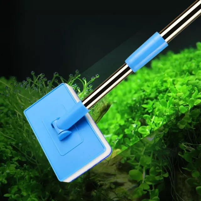 180° Adjustable Fish Tank Cleaner Scrubber  For Aquarium