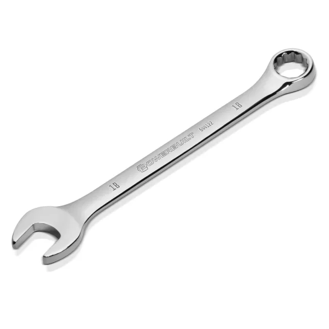 Powerbuilt 18 MM Fully Polished Metric Combination Wrench - 644122