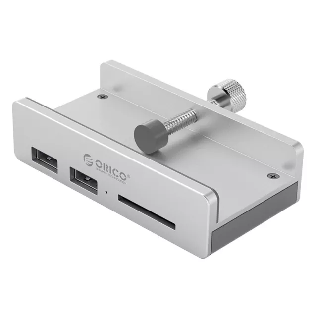 fr ORICO MH2AC-U3 Clip Type USB 3.0 HUB Aluminum Alloy External Multi 2 Port USB 2