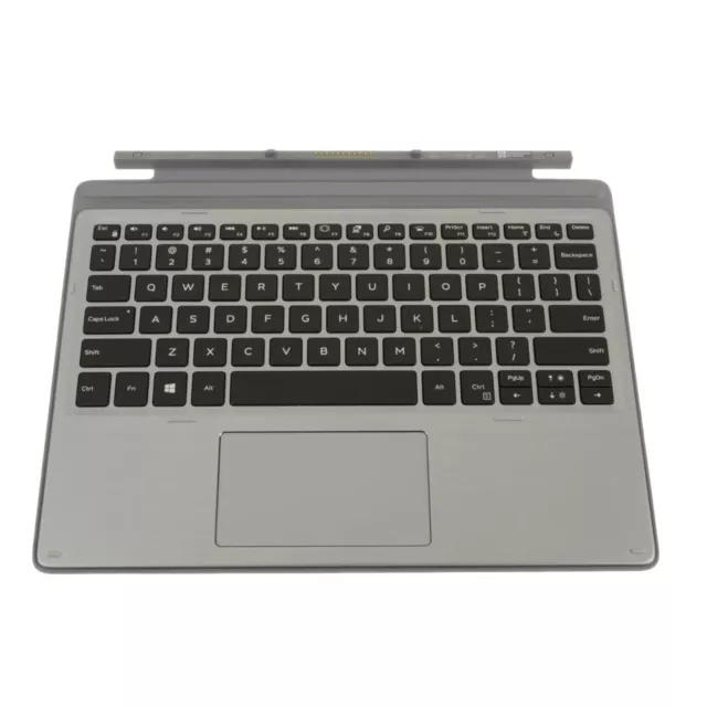 Dell Latitude 7320 Detachable Silver Travel Keyboard K18M UK Layout - Inc VAT