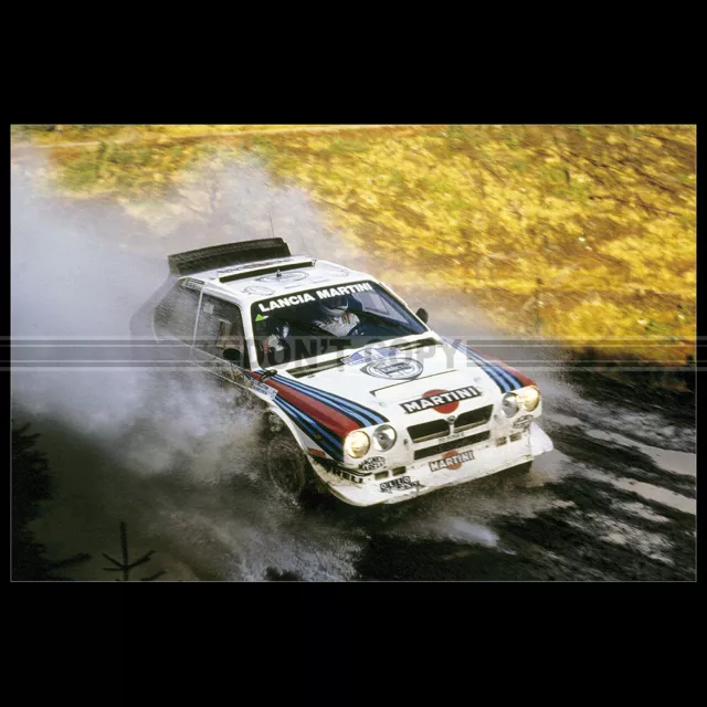 Photo A.038740 LANCIA DELTA S4 ERICSSON-BILLSTAM LOMBARD RAC RALLY 1986