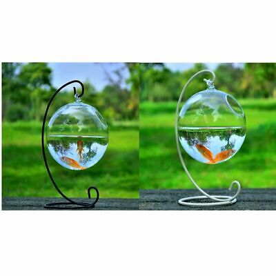 With Stand Hanging Glass Fish Bowl Fish Tank Transparent Glass Vase Fishbowl