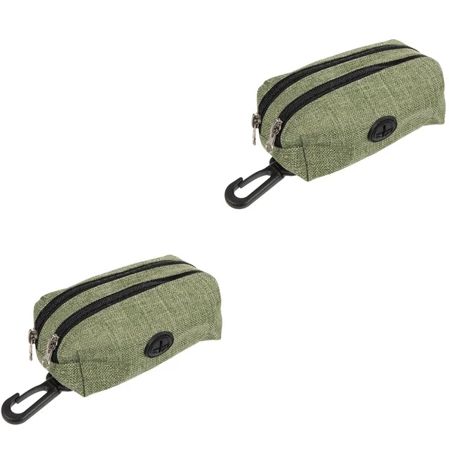2x Soporte de bolsa de excrementos portátil para viajes Soporte para bolsas para mascotas