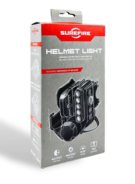 SureFire 1.4-19.2 LU Blue/White/IR LED Tan Helmet Light HL1-A-TN