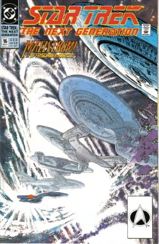 Star Trek: The Next Generation Comic Book #16 DC Comics 1991 VERY HIGH GRADE NEW