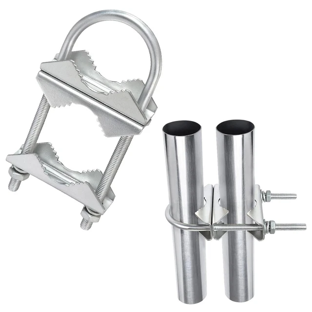 Acquista Staffa Di Fissaggio Per Palo Dell'antenna Bulloni A U Parte Di Montaggio Per Tubo Supporto Per Montaggio A Clip Per In Italia A Partire Da 11