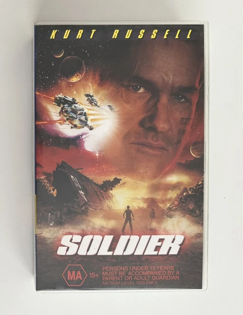 SOLDIER [VHS] WARNER Big Box Ex-Rental Video Tape Kurt Russell Sci-Fi 
