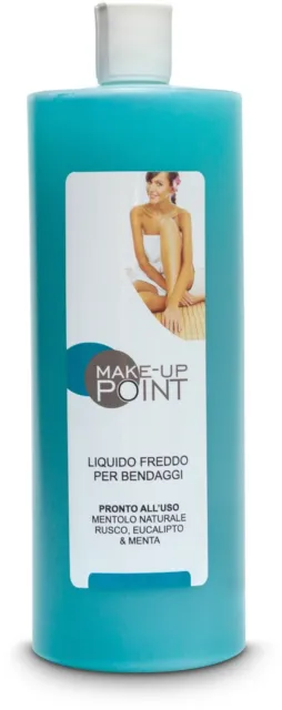 Make-Up Point Liquido Freddo per Bendaggi Pronto All'Uso Mentolo Naturale 1000ml