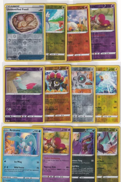 [LOT 20] Pokemon Silver Tempest Holo/Reverse Holo Articuno [EX/NM] FR904