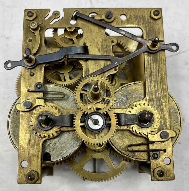 ANTIQUE GERMAN WALL Clock Movement 120.00 PicClick