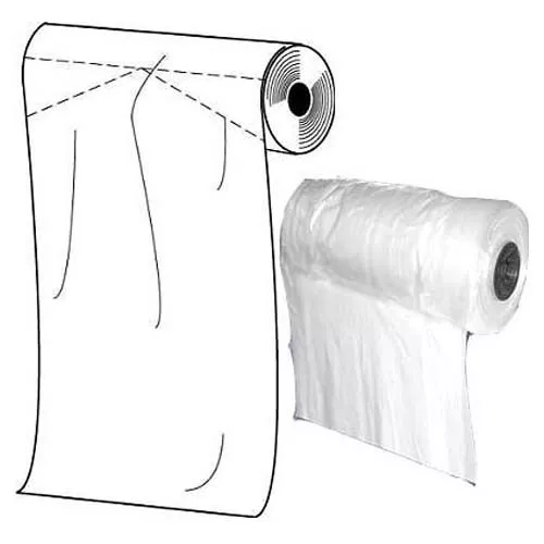 20X5X54 1 Roll 200 White 1.25 Mil Premium Garment Bag for Dry Cleaner, Household 2