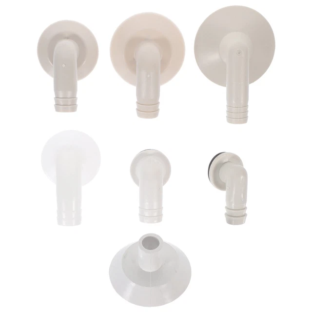 MEETOOT Lot De 2 Raccords Coudés Pour Tuyau De Vidange De