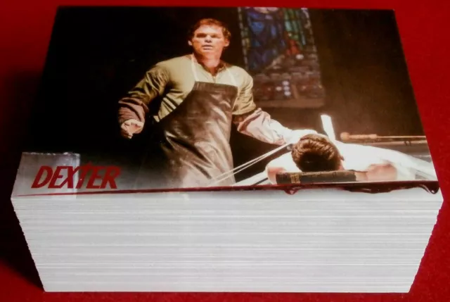 DEXTER - Season 7 & 8 - COMPLETE BASE SET of 72 CARDS - Breygent 2016