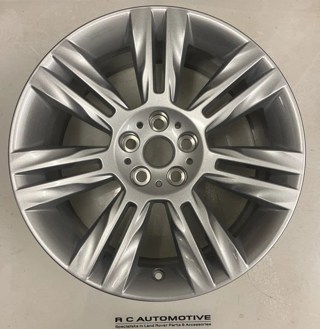 Set of 4 Genuine Jaguar XF 18” x 8J Chalice Silver Alloy Wheels GX63-1007-EA