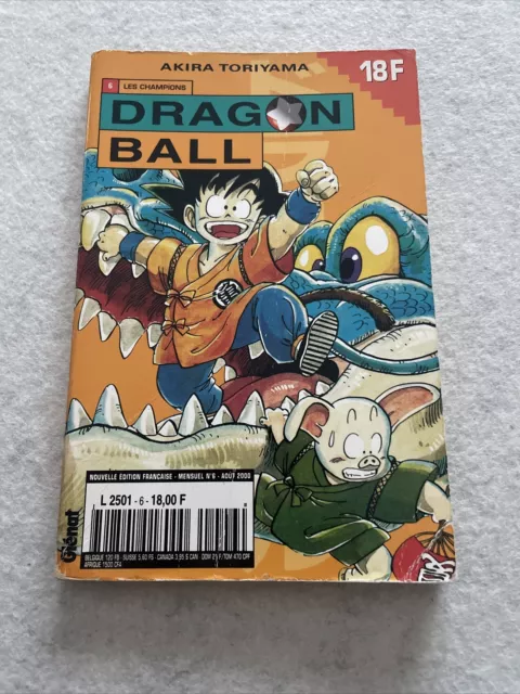 Manga Dragon Ball Tome 6 Edition Glénat - (kiosque Orange) Akira Toriyama - FR