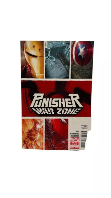 Punisher War Zone #1 Marvel Comics 2012 Greg Rucka Limited Series