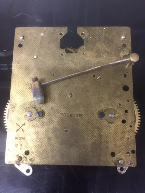 Greman Hac Clock Movement For Spares And Repairs