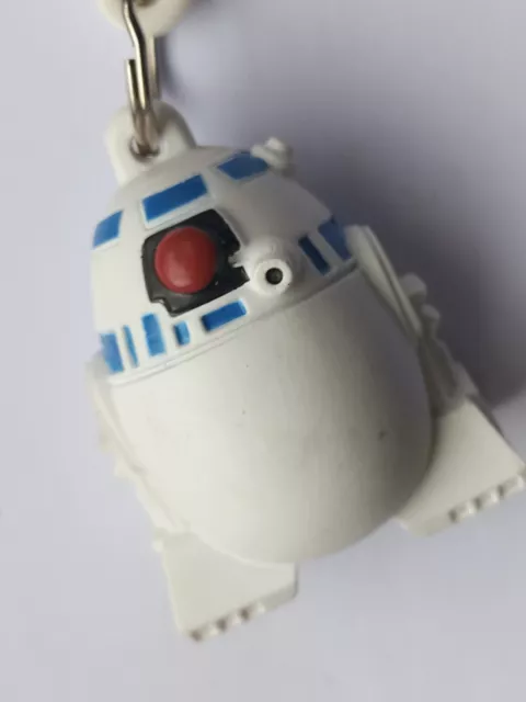 Retro Schlüsselring Schlüsselring Star Wars Film Ganzkörper R2 D2 Figur Schlüsselanhänger