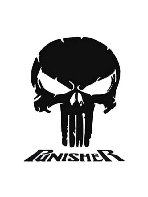 Skull Dead Punisher Voiture Autocollant Vinyle Maison Portable Vitre Euro Jdm de