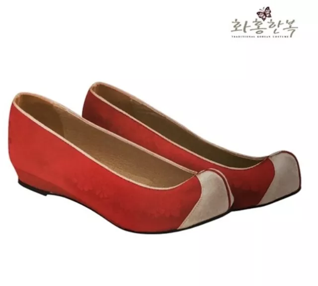 HANBOK SHOES ACCESSORY Korean Traditional New Year Party Woman Lady RD 1cm  $65.98 - PicClick