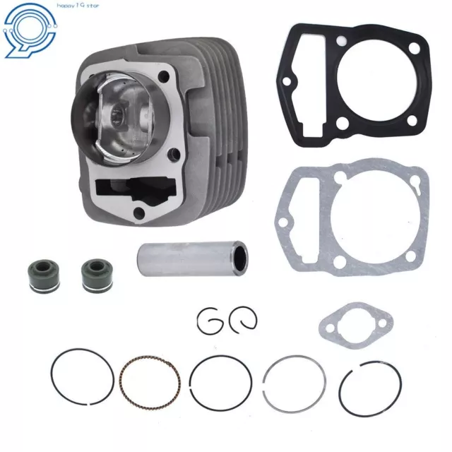 Cylinder Kit For Honda ATC 200 XL200 223CM3 250cc Piston 65.5mm Bore Rings CY-50 2