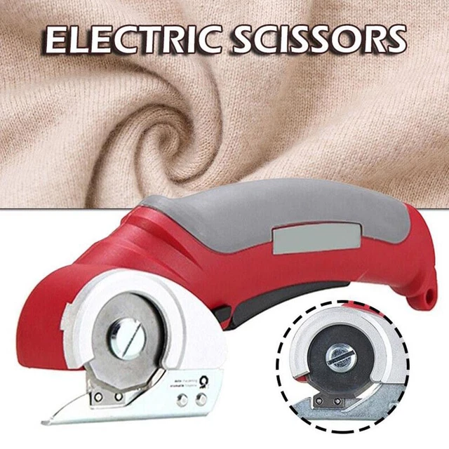 Cortador de tijeras inalámbrico eléctrico recargable X3Y7 tela artesanal K9V2