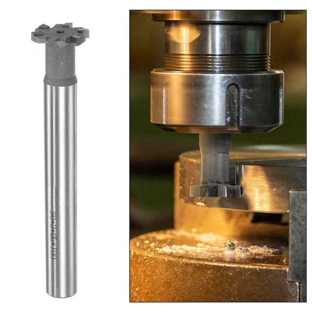 Fraiseuse haute dureté acier haute vitesse carbure de tungstène pour forage